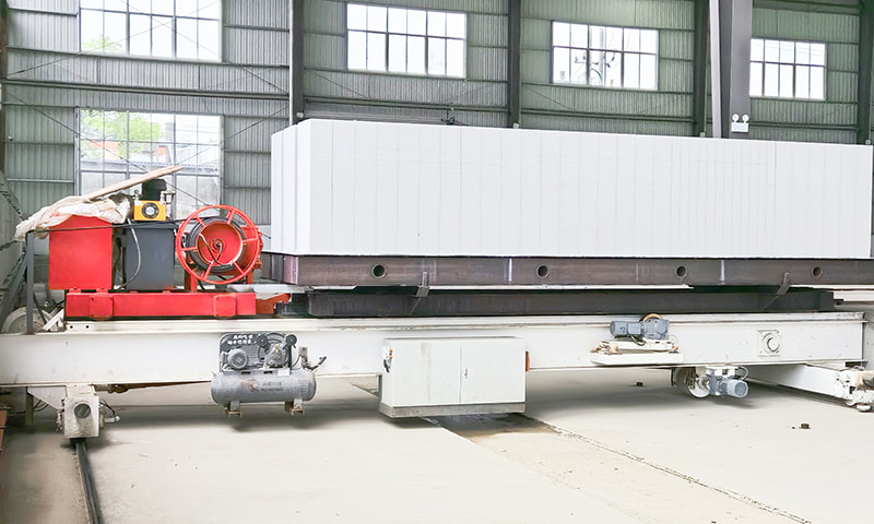 Kompkocsi autokláv után